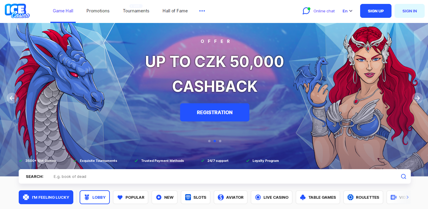 casino ice online