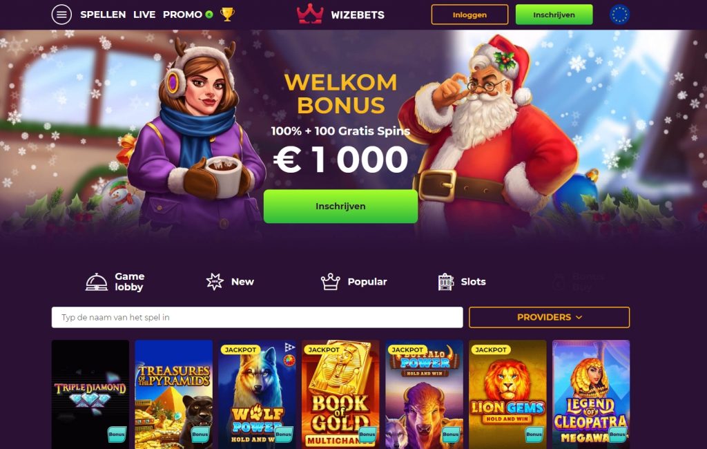 Wizebets casino